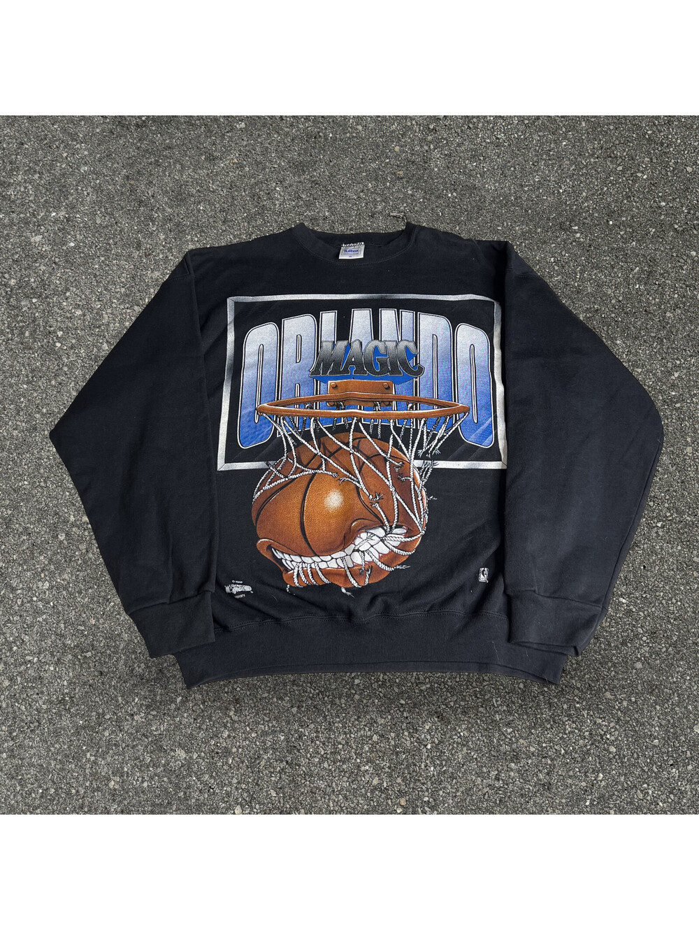 Tultex Vintage 90s Orlando Magic Basketball TShirt Mens Size 2XL